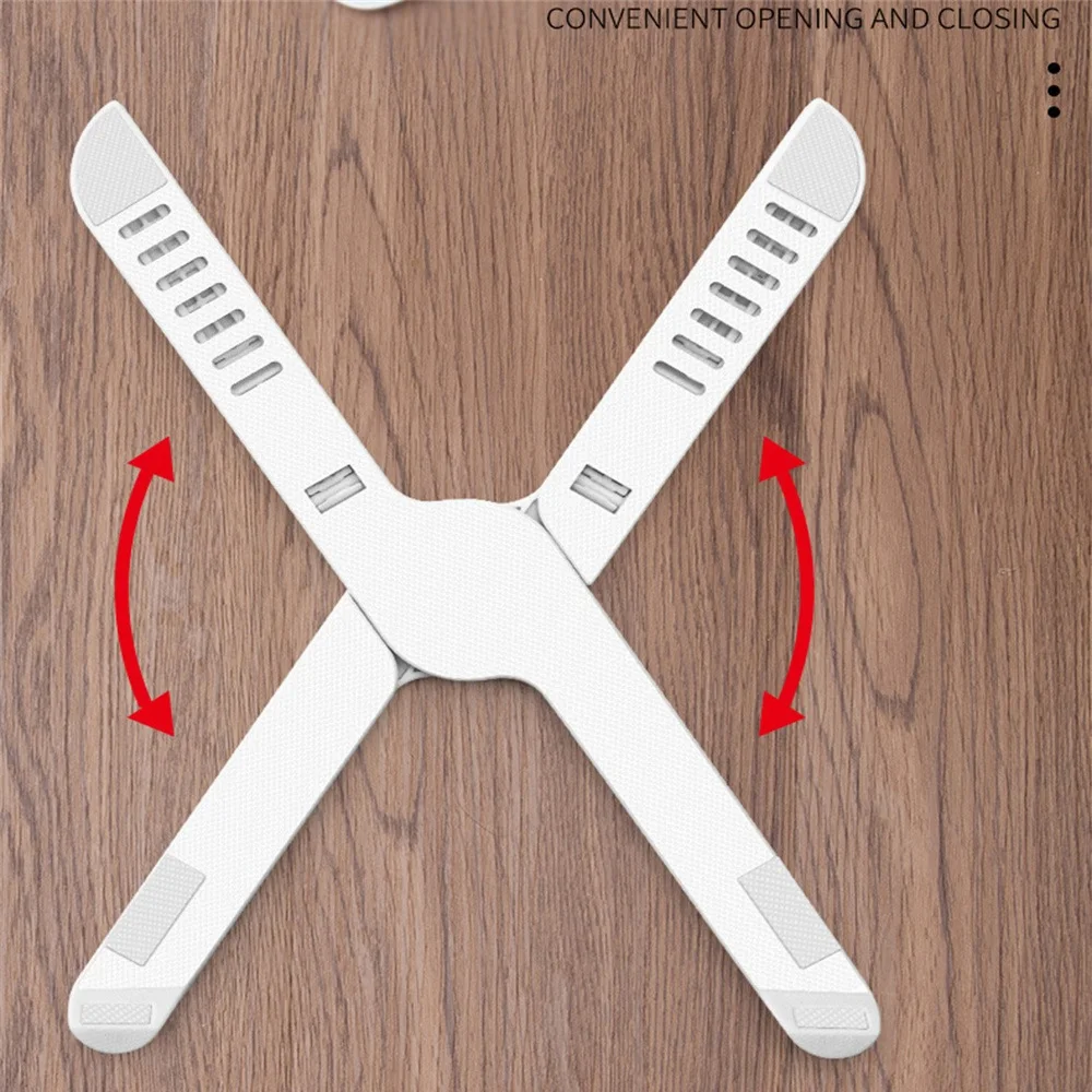 Laptop Stand Hollow-out Portable Universal Tablet Holder Simple Rubber Tablet Computer Bracket Office Accessories Convenient