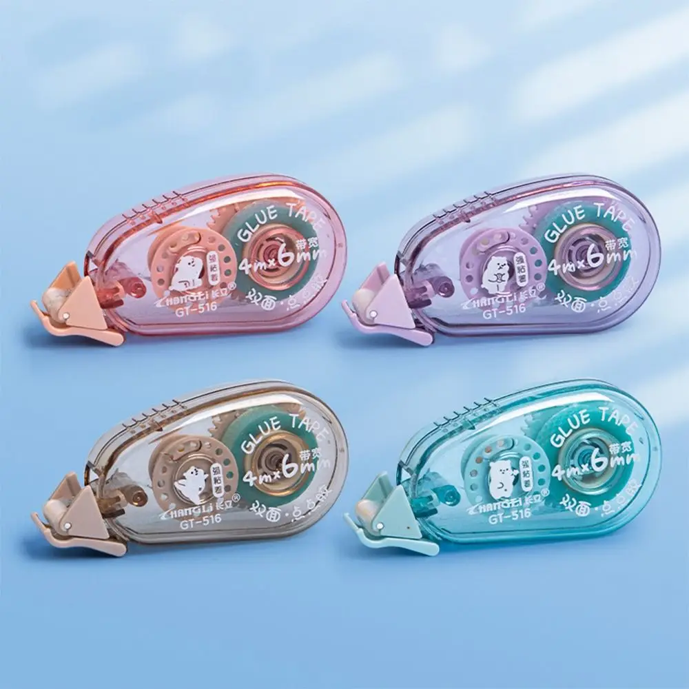 ألبوم صور اللوازم المدرسية دفتر يوميات نقطة الغراء الأسطوانة أشرطة DIY القرطاسية شريط لاصق على الوجهين DIY بها بنفسك لوازم الحرفية