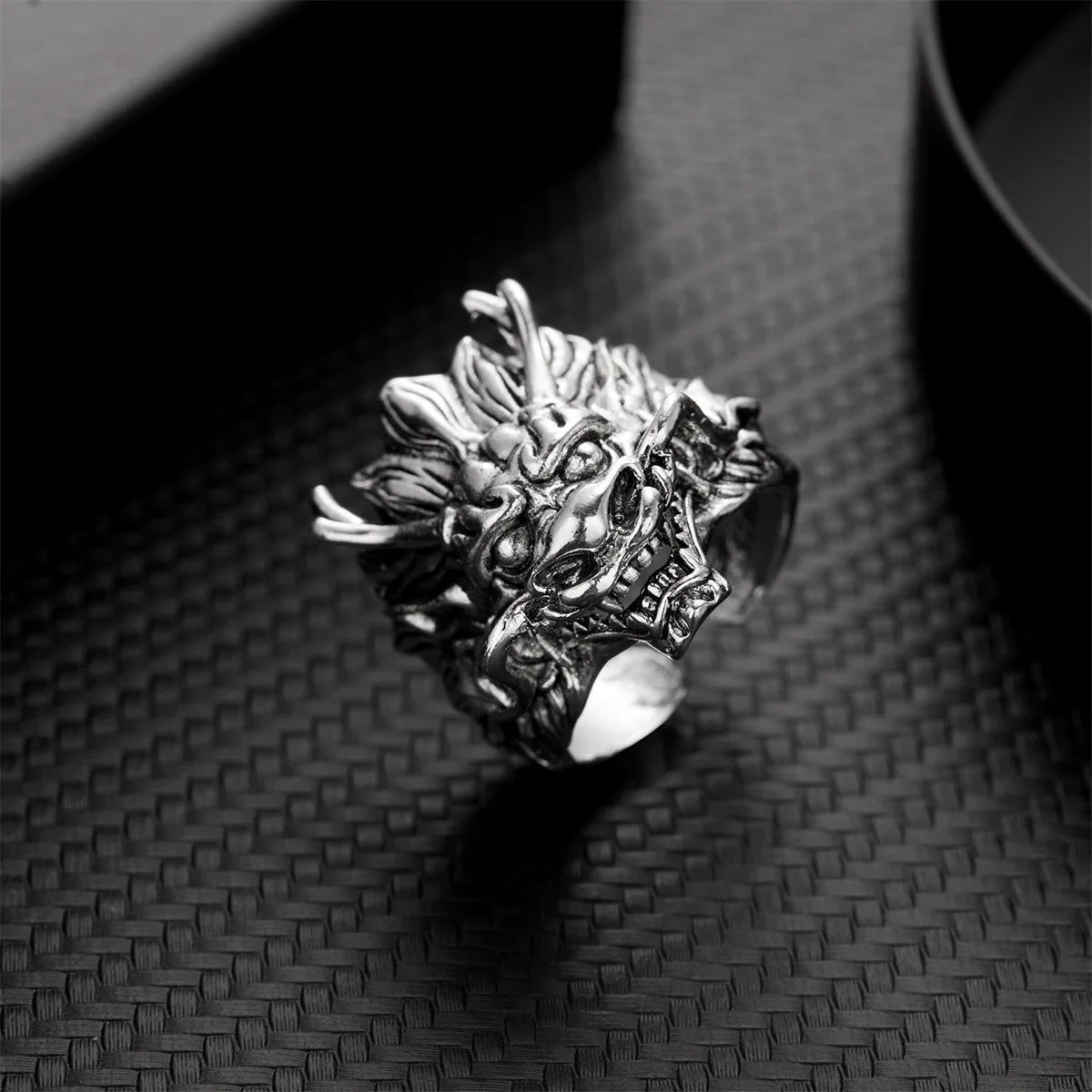 Retro Boho Schmetterling Ring Für Frauen Mode Silber Farbe Eule Engel Flügel Katze Tier Unregelmäßige Öffnung Ringe Vintage-Schmuck Geschenk – Detail 12