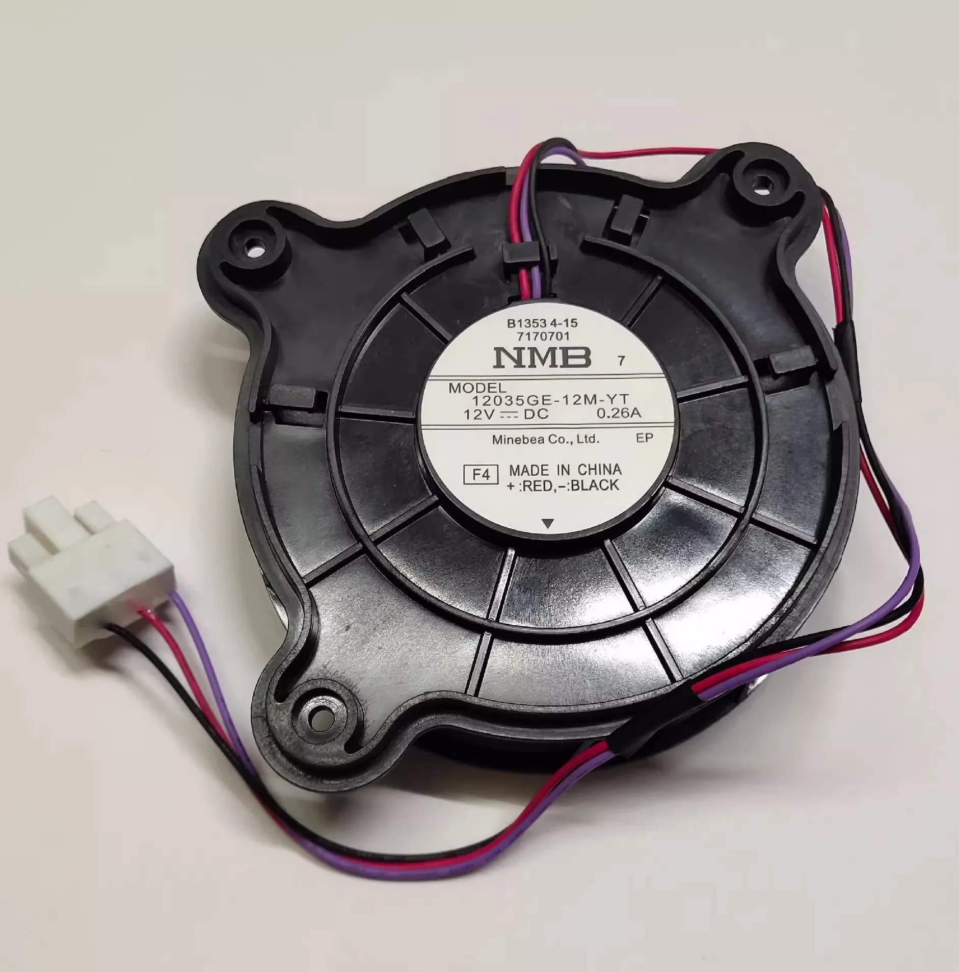 12035GE-12M-YT 12V 0.26A Refrigerator Parts Evaporator Fan Motor for Samsung DA31-00334D