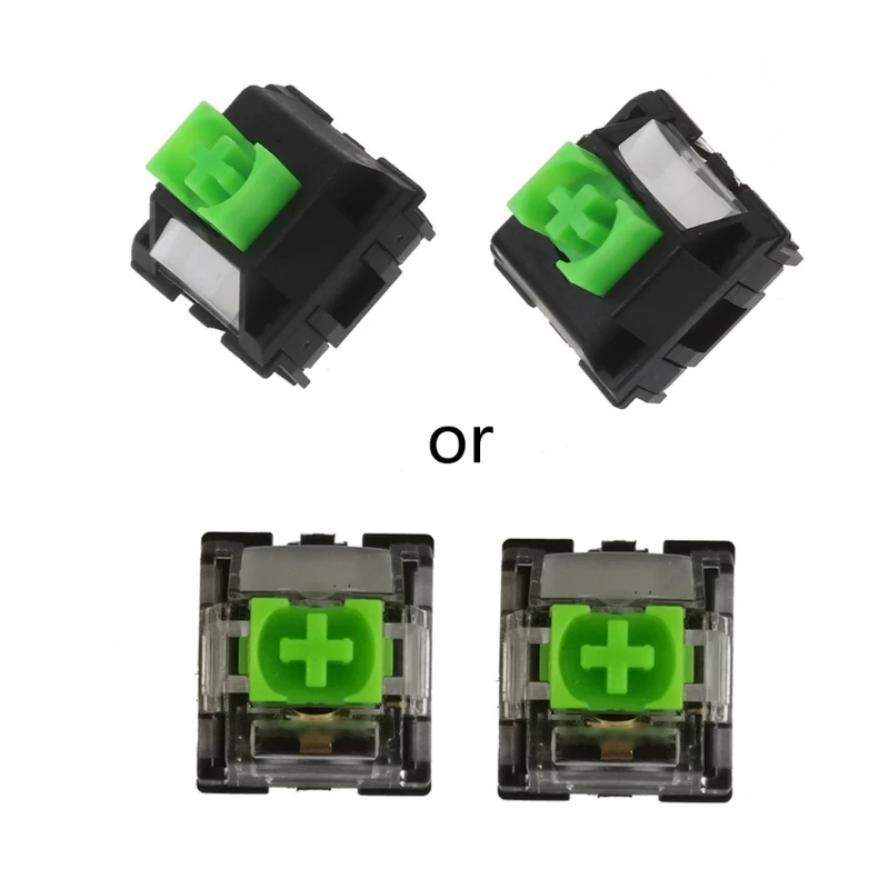 2Pcs for Green RGB Switches 3 Pin for BlackWidow Lite Mechanical Keyboard Cherry MX Gateron Switches