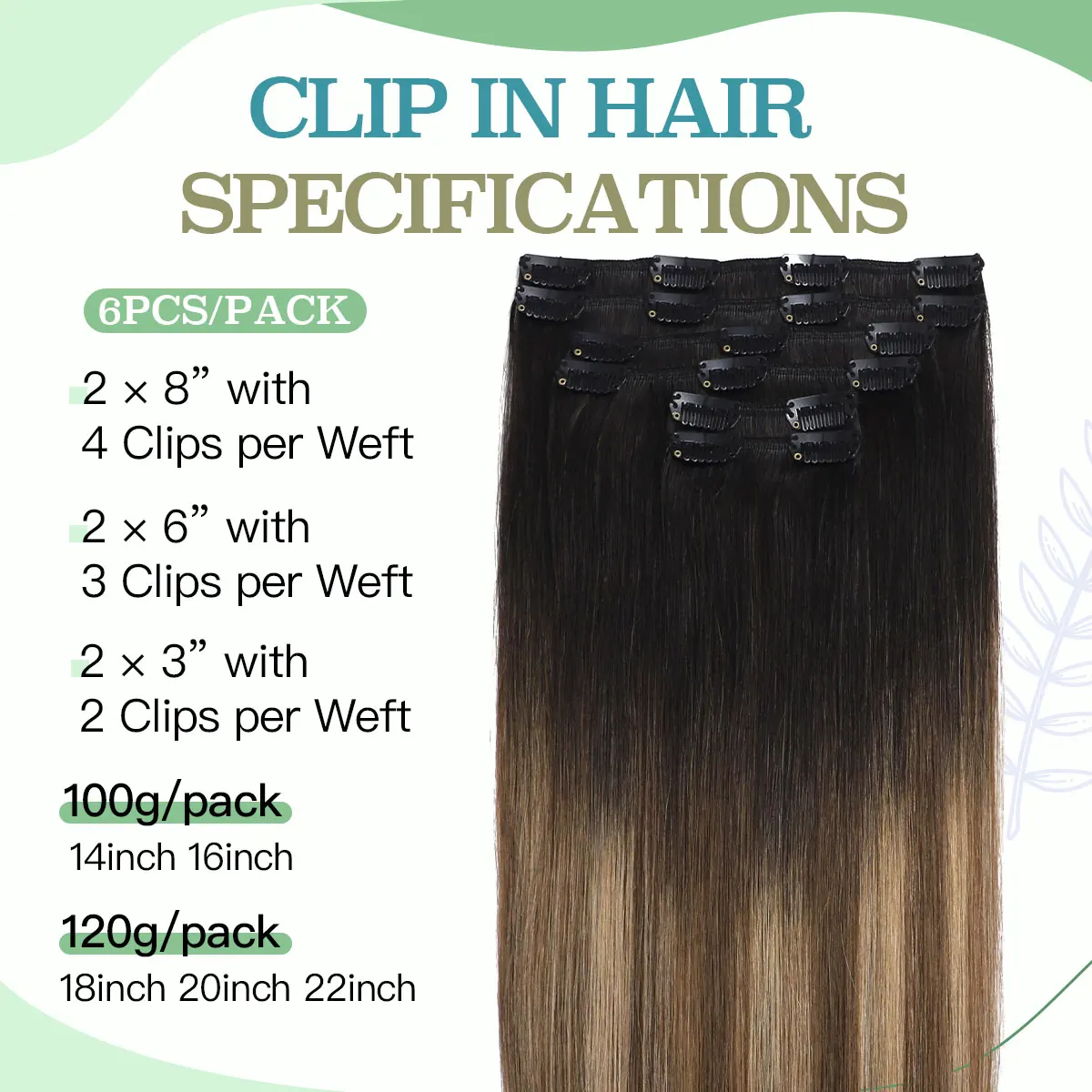 Sindra Clip in Hair Extensions Black to Brown with Caramel Blonde Remy Human Hair Extensions (#1B/4/27)