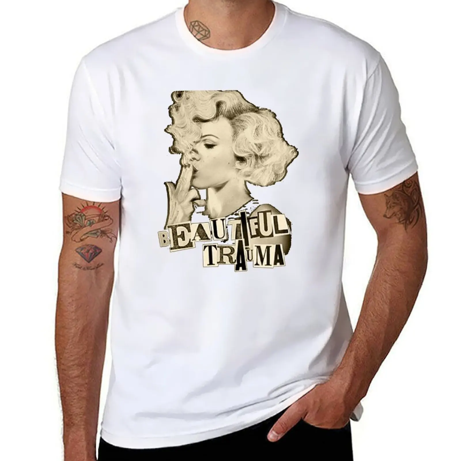 

Elegant Kiss With Beautiful Trauma Telesbasah66 T-Shirt man t shirt heavy cotton man t shirt cotton high quality T-Shirt