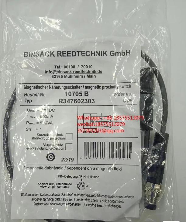 

Rexrot R347602303 10705B R347602303 Sensor Magnetic Switch