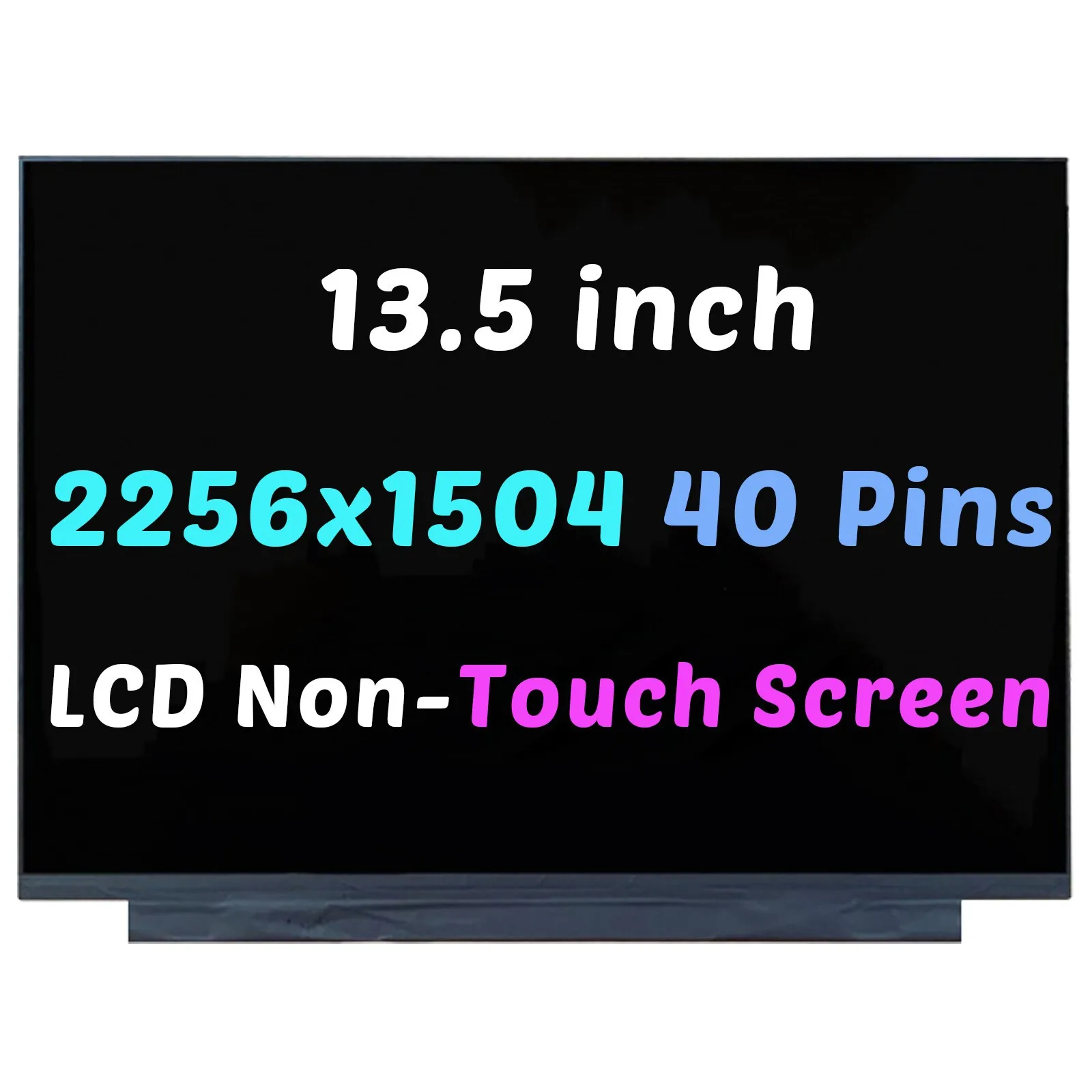 

B135QAN01.0 Совершенно новый 13,5-дюймовый светодиодный ЖК-дисплей без сенсорного экрана, QHD 2256x1504, 40 контактов, матовый