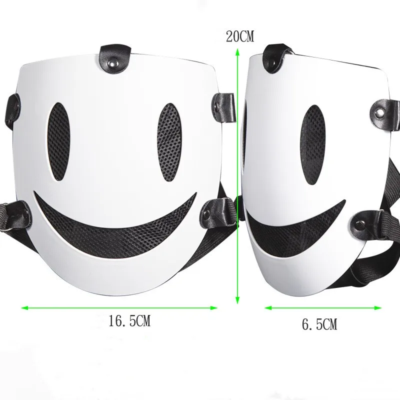 Jeu de rôle sourire visage Cosplay masque de fête Anime masque accessoires de déguisement masque de carnaval Halloween bricolage décorer décorations de fête