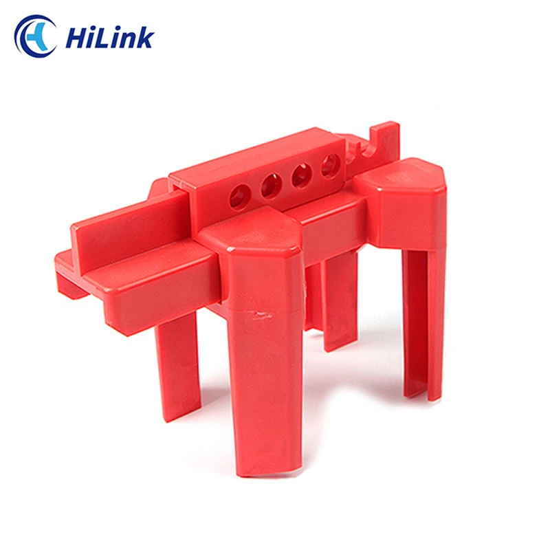 Safety Industrial High Strength Ball Valve Lockout,Two Halves Adjustable Minitype For Pipes 1/2 Inch To 2.5 Inch In Diameter