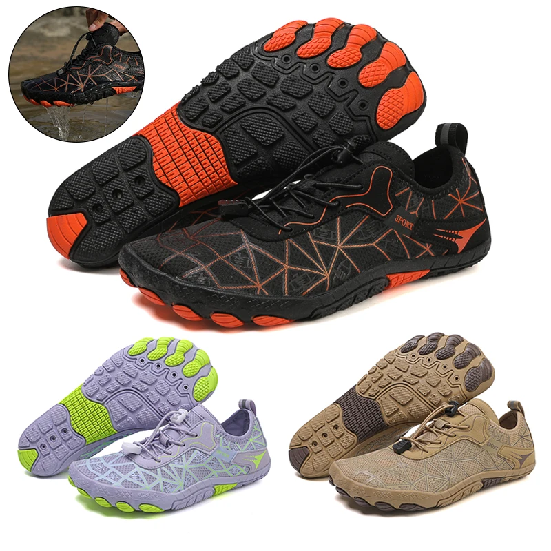 Unisex Water Sneakers Swimming Beach Quick-Dry Wading Footwear Outdoor Upstream Shoes Breathable Barefoot Sandals Large Size