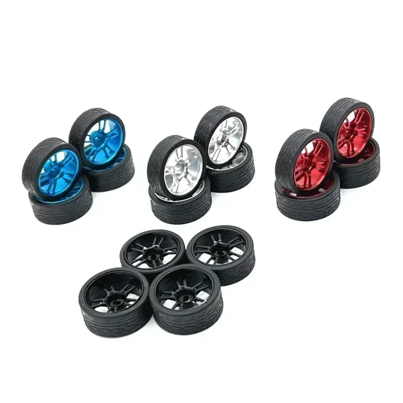 Metal Upgrade, Two Wide And  Narrow, 26.5mm Outer Diameter, Racing Wheel, For WLtoys Mosquito  KYOSHO 1/28 RC Car Parts