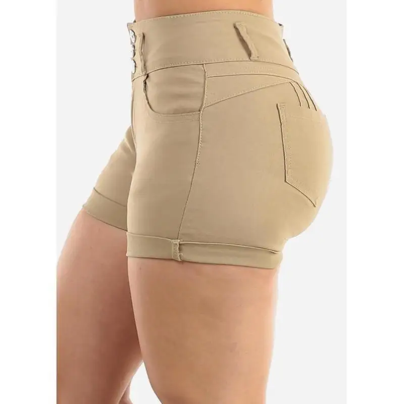 กางเกงลำลองผู้ชายเอวสูง ยืดหยุ่นพิเศษ ยกกระชับสะโพก ความยาวครึ่งน่อง ผลิตจากวัสดุ PVC สำหรับผู้ชายวัยกลางคน