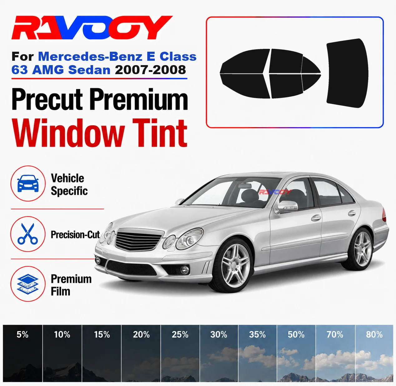 premium-precut-window-tint-kit-front-rear-windows-for-mercedes-benz-e-class-63-amg-sedan-2007-2008-car-solar-nano-ceramic-film