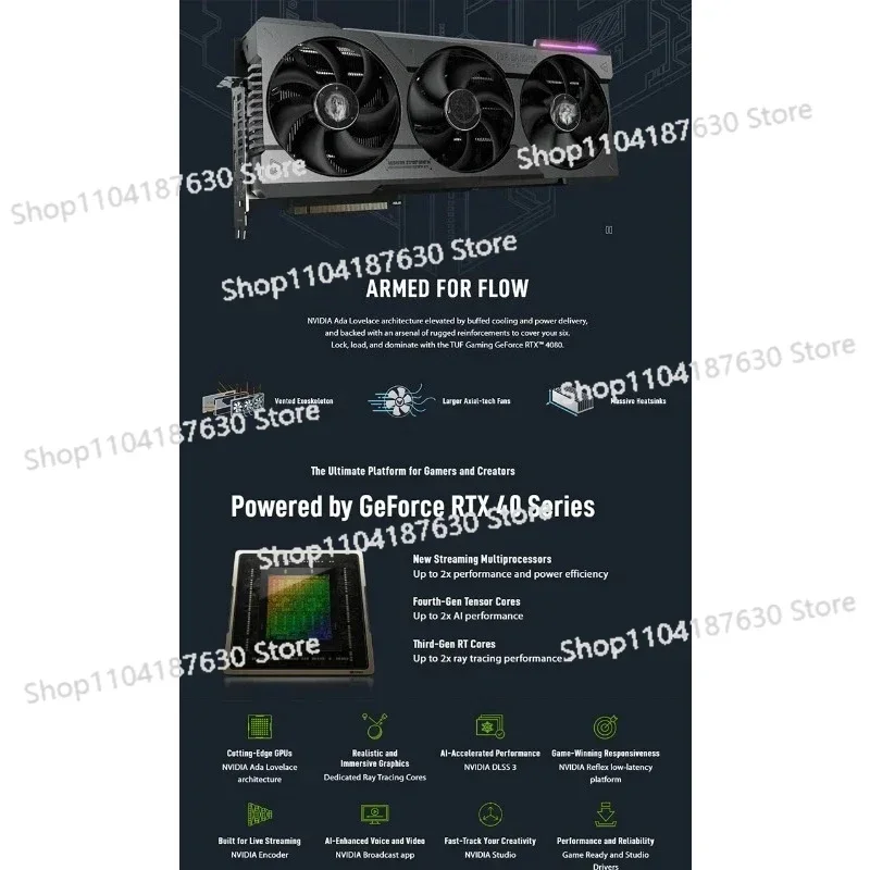 4090 Grafik Kartı ROG STRIX RT - Graphics Card 24Gb Gddr6X incelemesi ve fiyatı