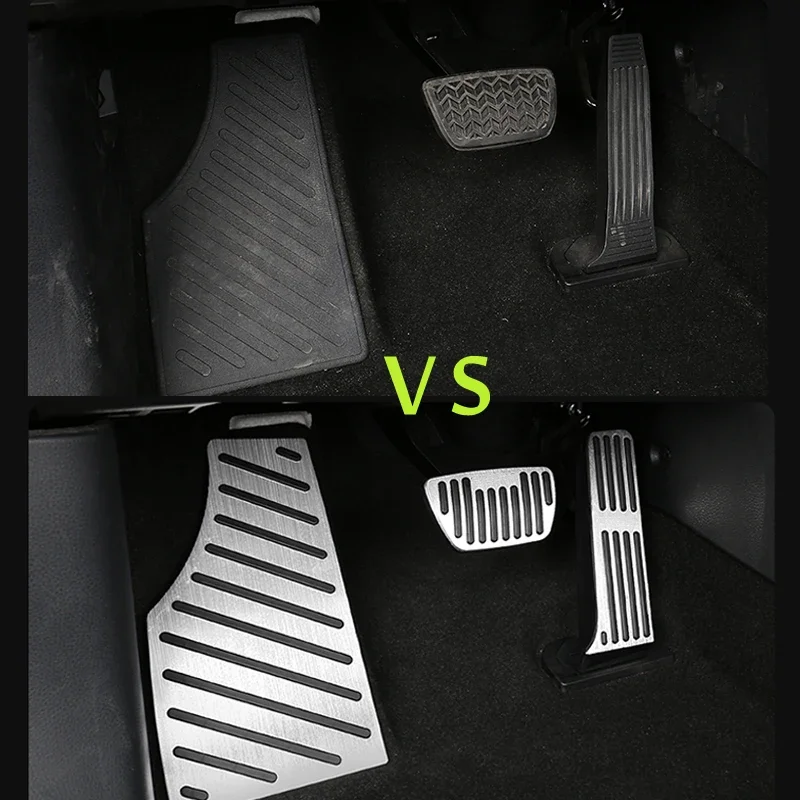For Toyota Sienna XL40 4th 2022 2021 Accessories Car Fuel Accelerator Pedal Brake Rest Foot Pedals Clucth Pad Cover - view 4