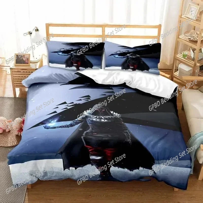 Game Destiny Comfortable Duvet Quilt Cover Pillowcase Bedding Set Children Bedroom Decoration Home Textile