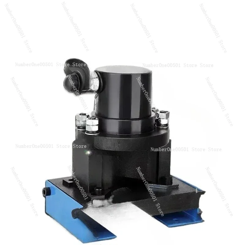 2-in-1 Hydraulic Angle Iron Notcher Cutter Multi-Function Steel Rounding Machine for Metal Fabrication
