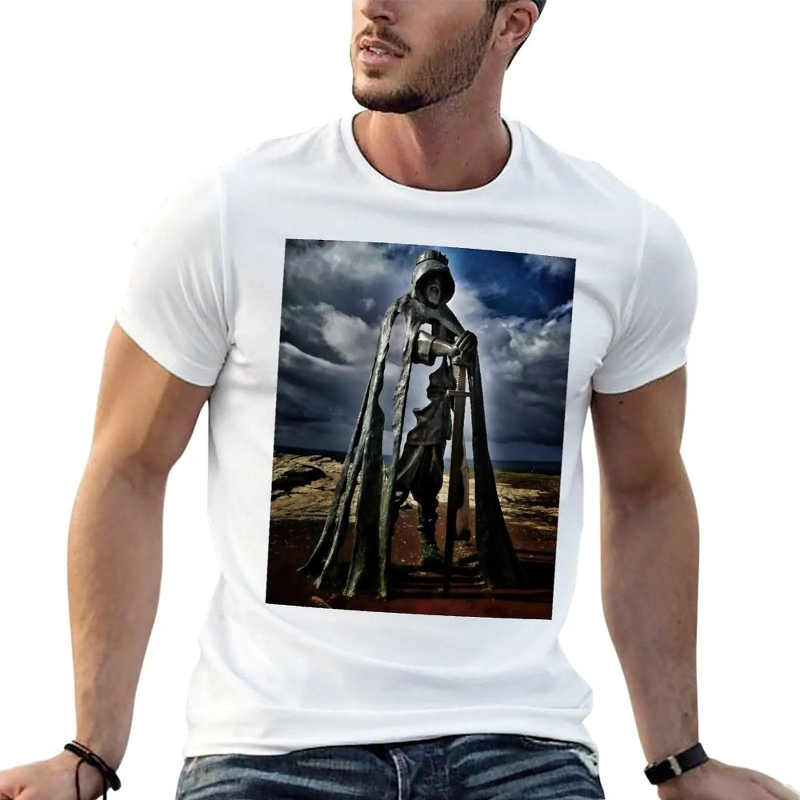 

Gallos King Arthur T-Shirt man graphic t shirt t shirt man designer funny t shirts man T-shirt