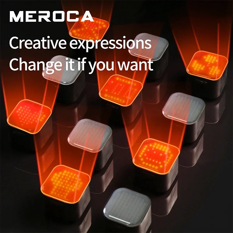 MEROCA Bicycle Tail Light Smart Brake Sensor MTB Road Bike Taillight USB Rechargeable Cycling Rear Lantern Warning Lamp XC03