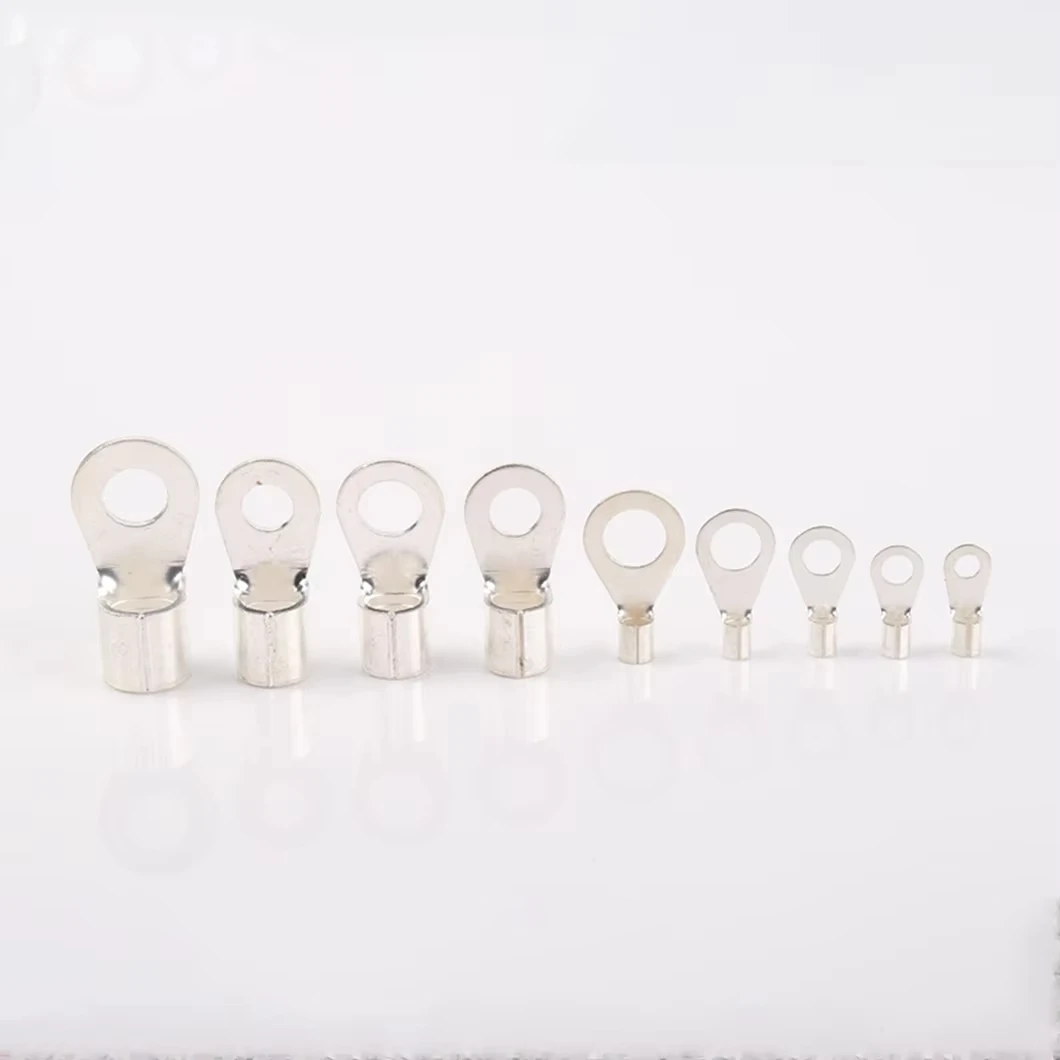 100PCS OT1-4 Cold pressed terminal O-shaped wiring crimping terminal