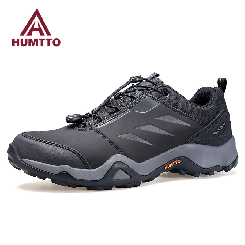 HUMTTO Breathable Men Sneakers Winter Casual Running Shoes for Man Fashion Sport Luxury Designer Waterproof Black Mens Trainers