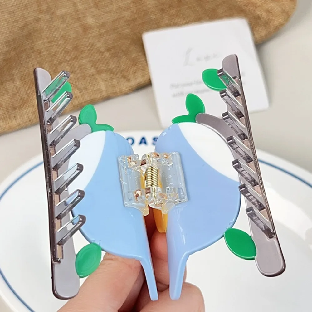 

Заколка для волос с изображением животных, птицы, акулы, винтажная заколка для волос, коготь для волос, нескользящая заколка для волос из уксусной кислоты, ацетата, акулы, мытье лица