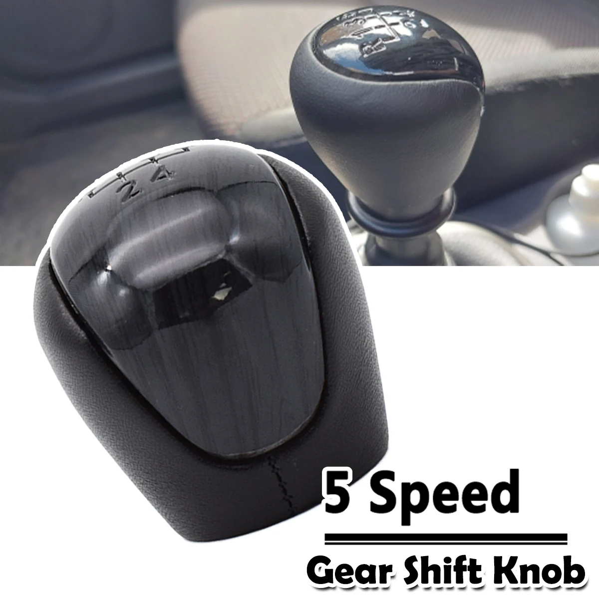 

5 Speed Gear Stick Shift Knob Lever Pen Adapter For Kia Ceed ED Cerato Zotye T600 Hyundai I30 SsangYong Actyon Nissan Sentra B16