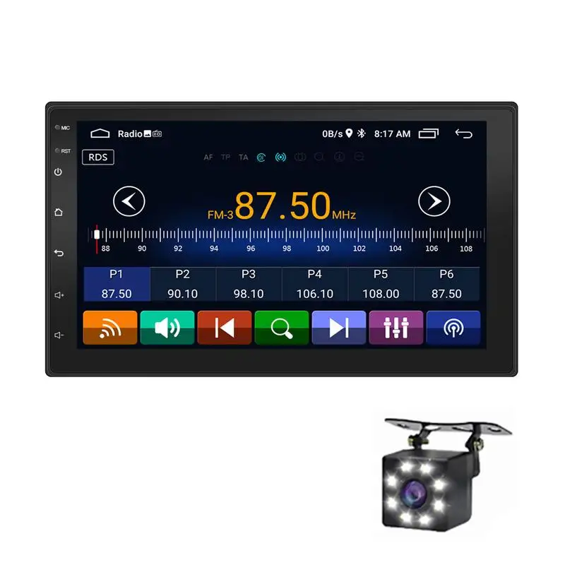 

Double Din Car Stereo Radio Audio Receiver FM Radio Receiver Car Stereo Player Car Play Mirror Link Car Audio Receiver With GPS