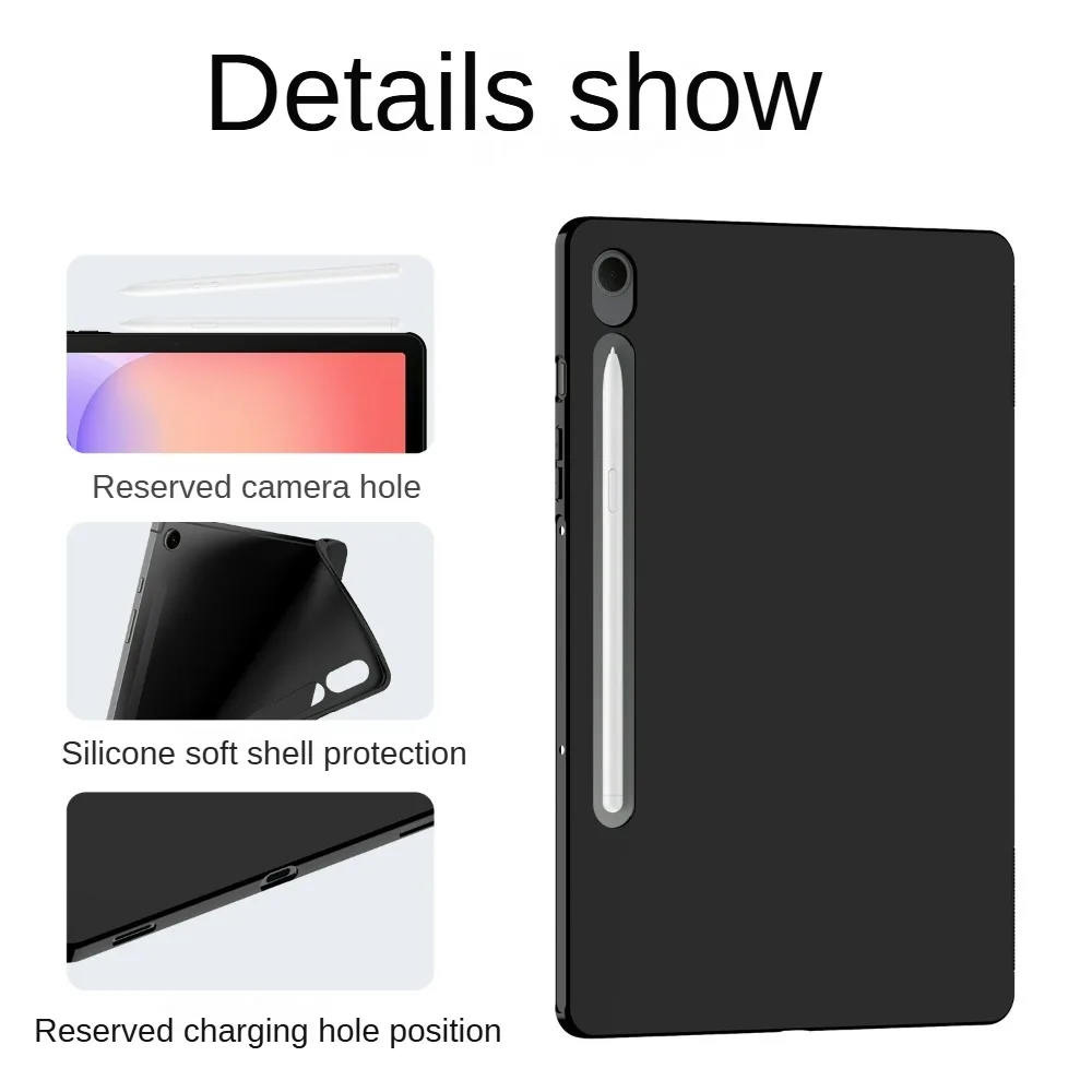 

Soft Case For Samsung Galaxy Tab S11 11 inch 2025 Tablet TPU Shell Cover For samsung galaxy tab S9 11" S9FE S10FE S10 Lite case