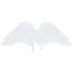 Halloween Angel Wing Delicate Cosplay Backside Halloween Simulation Feather Angel Devil Wings Performance Costume Props