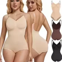 

Womens Seamless Corset Style Shaping Underwear Tummy Control Hip Lift Body Shaping Clothes Slimming Clothes Womens Clothing