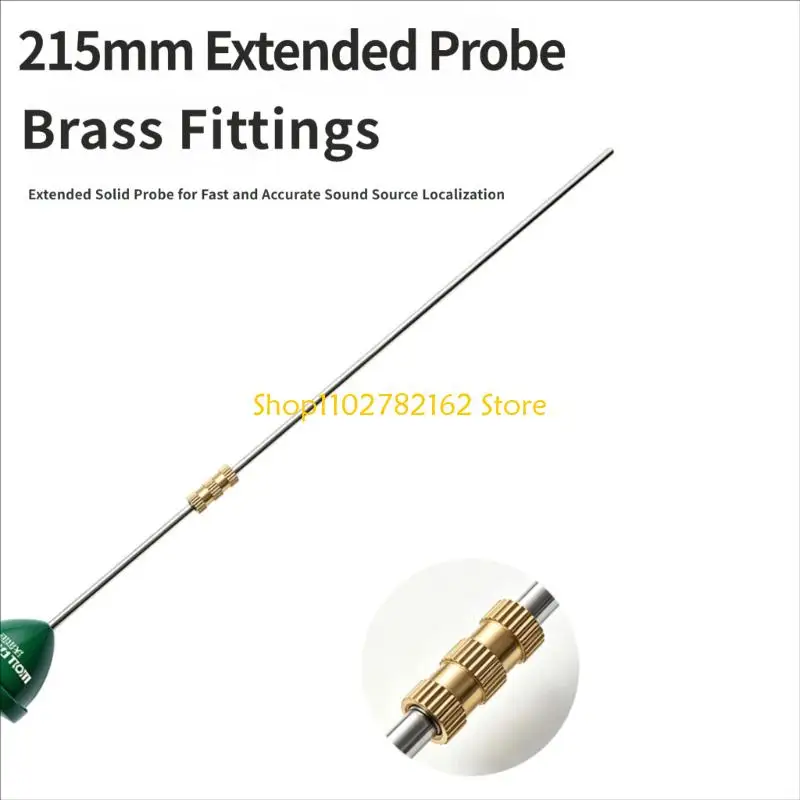 547B Mechanic's Stethoscope with 8.46inch Probe Rod for Engine Noise Checks
