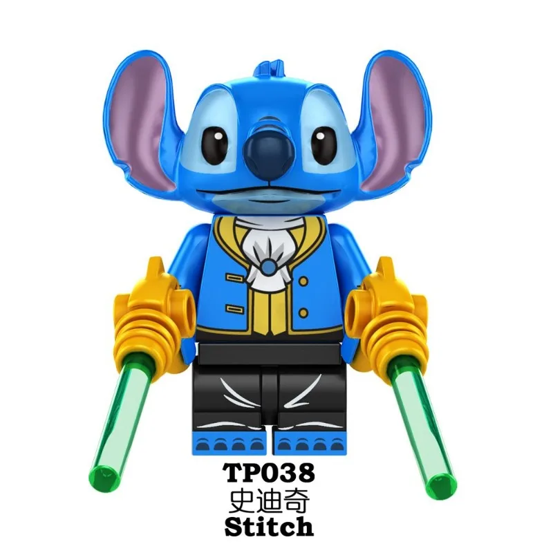 Kawaii Disney Stitch Actionable Model Cute Cartoon Character Stitch Assembling Educational Kid Toys Tabletop Ornaments Gifts