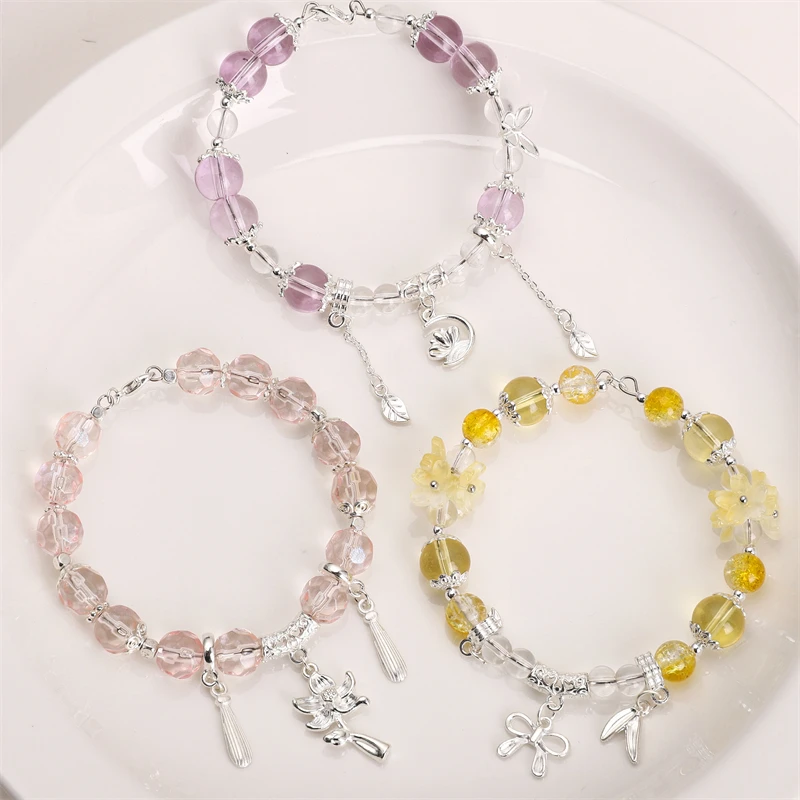 Alloy Vintage New Chinese Style Pendant Lotus Butterfly Heart Fish Leaf Charms For DIY Bracelet Necklace Jewelry Making Findings - view 4
