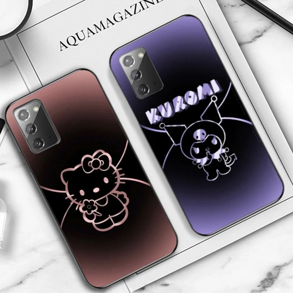 Phone Case For Cute S-Sanrio Phone Case For Samsung Note 8 9 10 20 Pro Plus Lite M 10 11 20 30 21 31 51 A 21 22 42 02 03