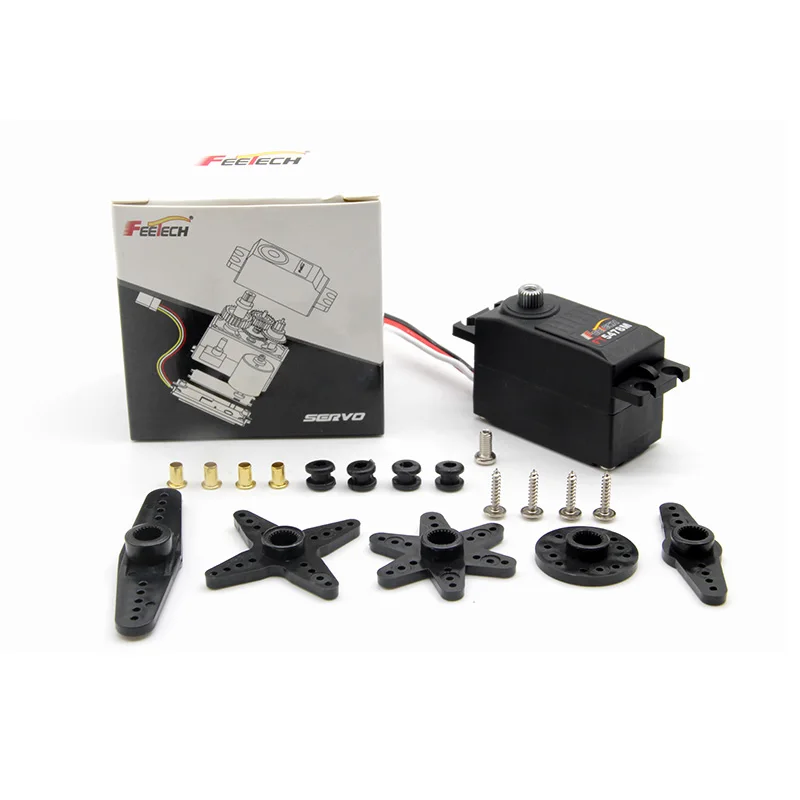 7.4V 20kg 0.138초 고속 브러시리스 메탈 기어 로우 프로파일 서보 (1/10 RC 드리프트 자동차용)