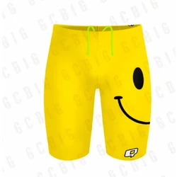 Men's Performance Jammers Swimsuit Swimming Trunks Professional Training Swimwear UV Protection Rash Guard Sports Surfing Short