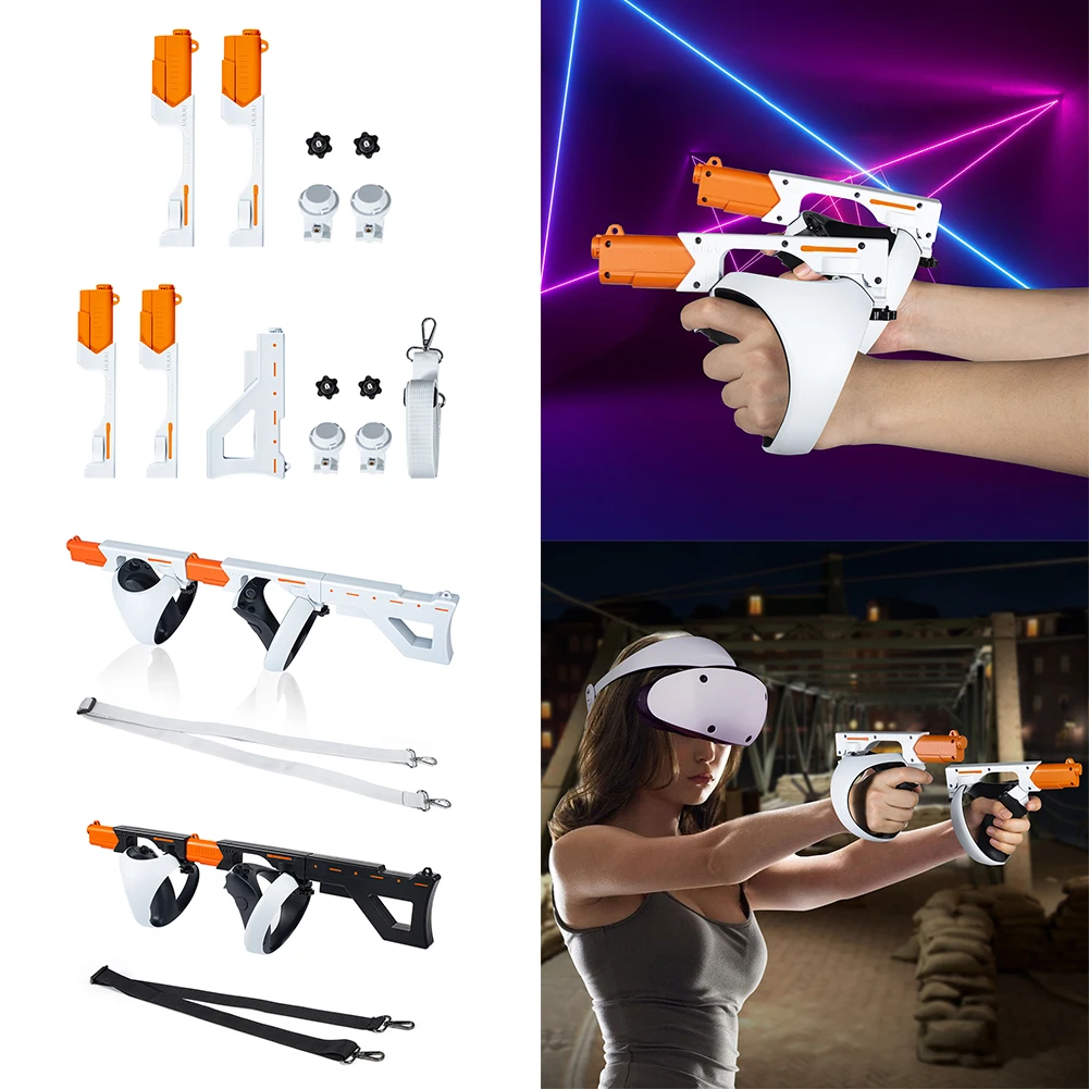 

Magnetic Gun Stock Accessory Quick Release VR Controllers Holding Game Accessories Somatosensory Gun Mount for PSVR2