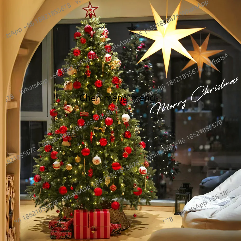 

Christmas tree living room home Christmas decorations full pe package large ornaments pendant nobeson
