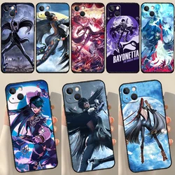Bayonetta Cover For iPhone 16 12 11 13 14 15 Pro Max 12 Mini Plus X XR XS Max Phone Case