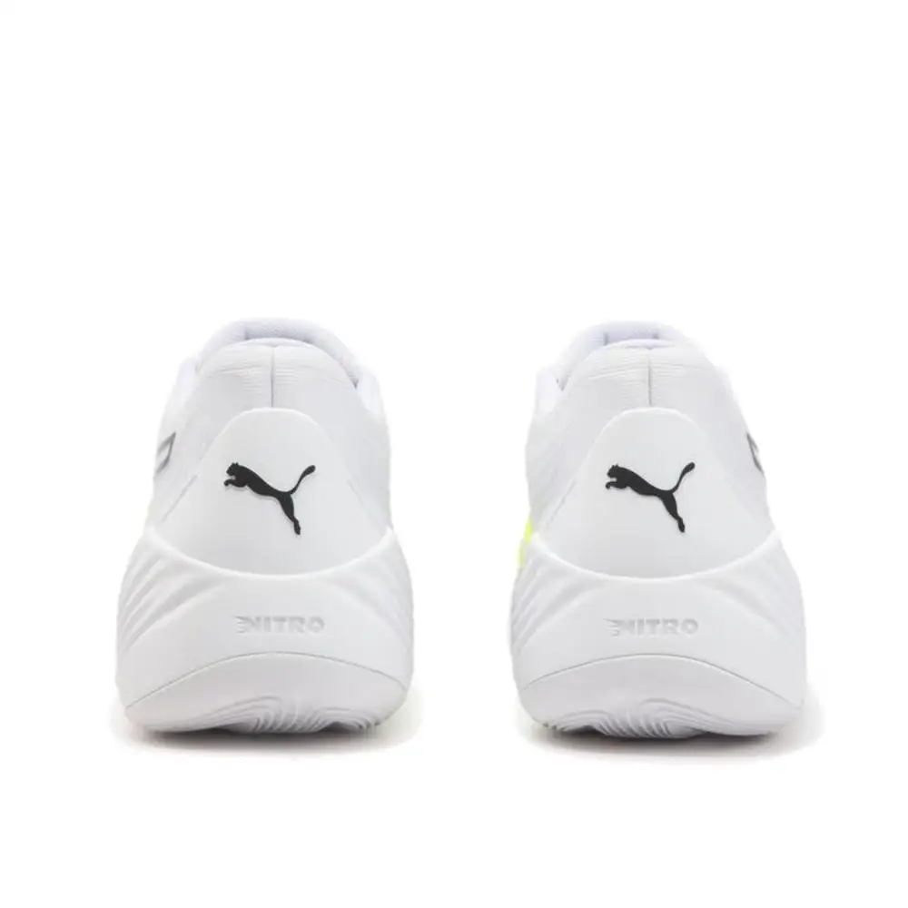 Puma Fusion Nitro: Stylish, versatile, comfortable, and cushioned low-top basketball shoes—non-slip and durable 195514-12