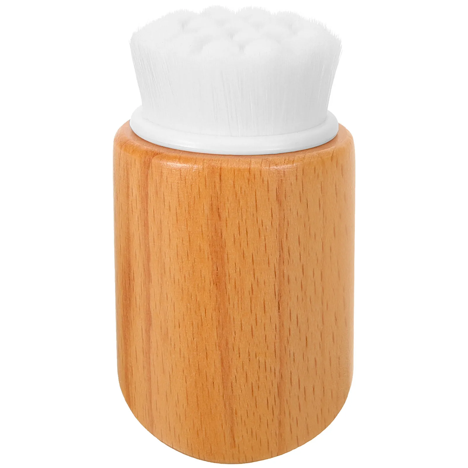 バーチウッドフェイスクレンジングブラシ角質除去フェイシャルスクラバー敏感肌用ポータブルスキンケアツール女性用メイクアップ