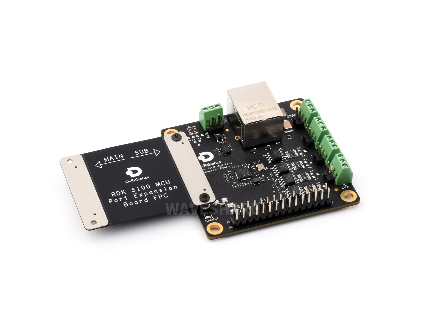 لوحة توسيع منفذ RDK S100 MCU، مصممة لمجموعة تطوير RDK S100، تدعم الوصول السهل إلى الأجهزة الطرفية المختلفة #5