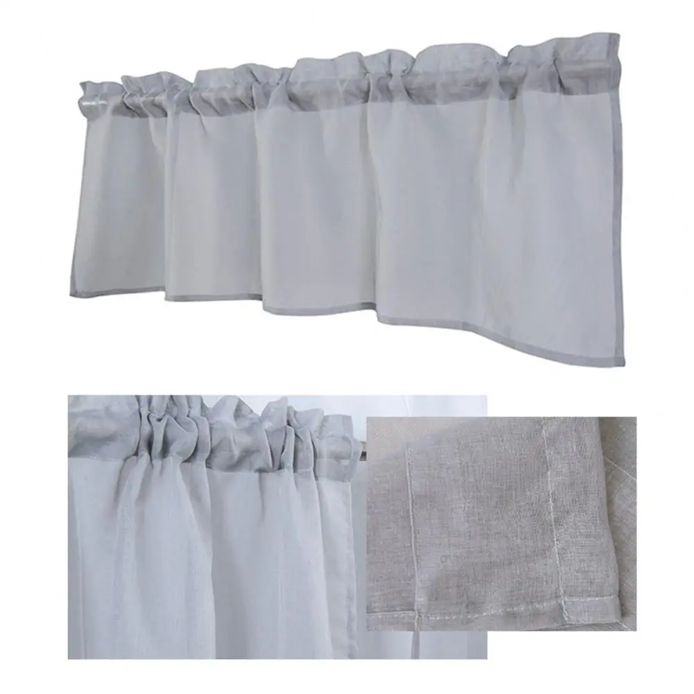 

Шторы на окна, тонкие дышащие однотонные, из пеньковой пряжи