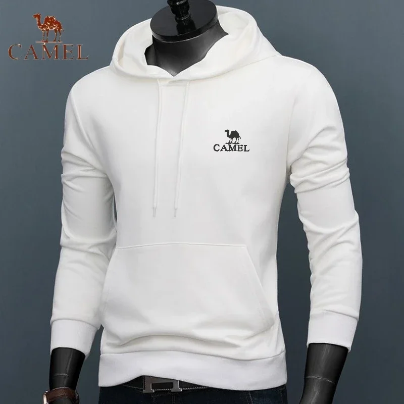 

Autumn and Winter Embroidered CAMEL Pure Cotton Pullover Hoodie for Men and Women's Fashionable Casual Hip-hop Sports Hoodie Top