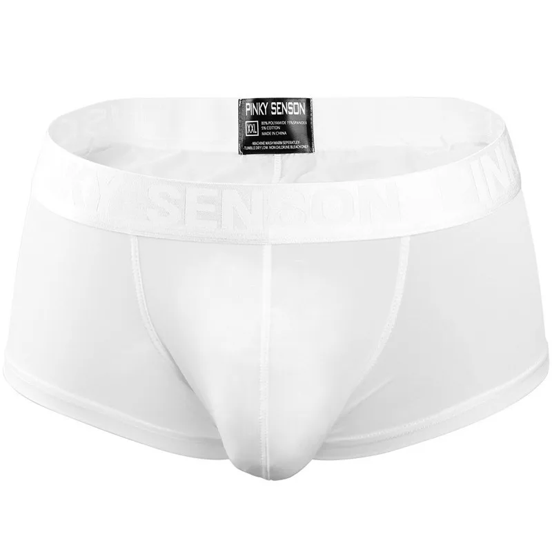 ORLVS Brand Sexy Men Boxer Mesh Men Underwear U Pouch Sexy Underpants Cuecas Mesh Pants Trunks Boxer Shorts Male Panties