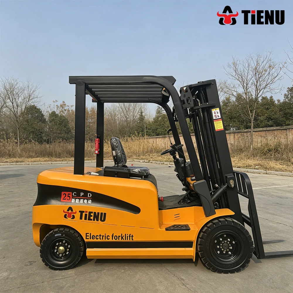 Customized electric forklift for indoor lifting operations mini warehouse forklift high quality energy saving battery