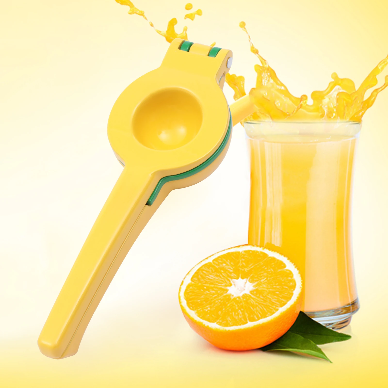 Metal Lemon Squeezer Hand Juicer Orange Squeezer Extraction Manual Citrus Juicer Easy to Use Save Effort Convenient and Small