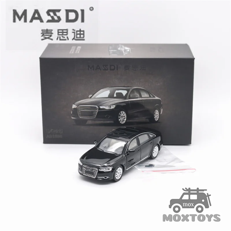 

MASDI 1:64 A6L (C7) Черный AD1500 Литая под давлением модель автомобиля ПОДАРОК