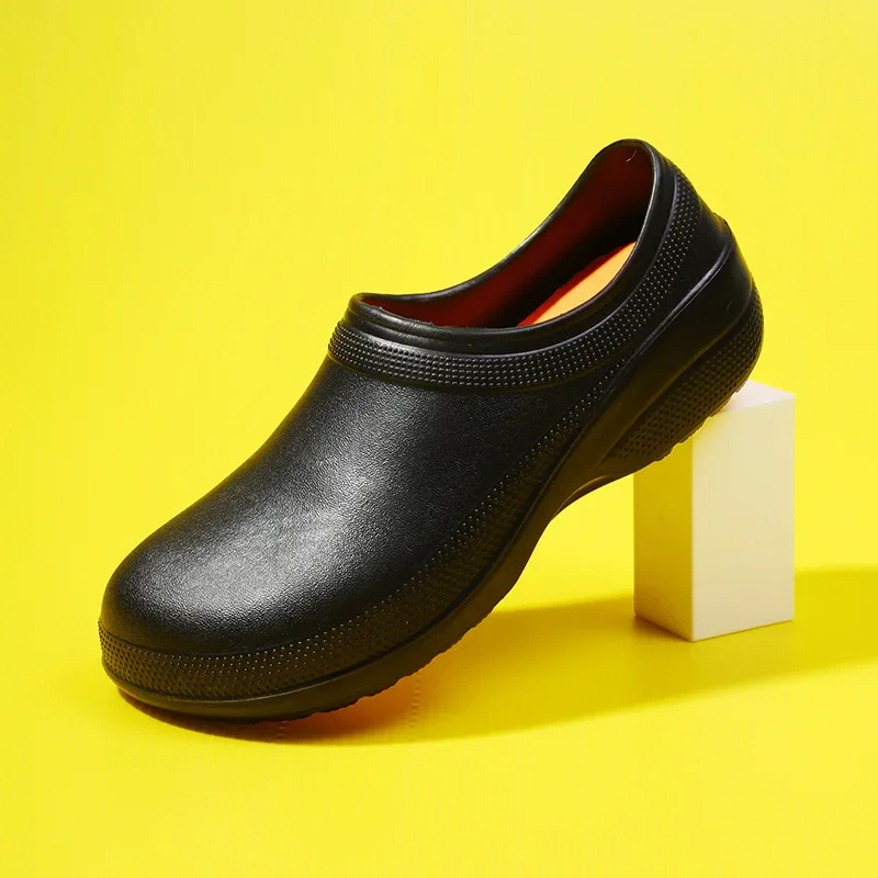 

Женская обувь шеф-повара, противоскользящая кухонная обувь, рабочая обувь, маслостойкие, водонепроницаемые, износостойкие, дождевики для мужчин, рабочая одежда до щиколотки