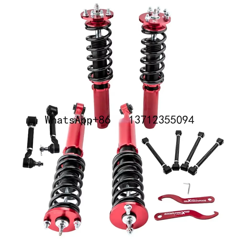 MaXpeedingrods Coilover Suspension Kits For Honda Accord 03-07 Rear Upper & Lower Camber Arms