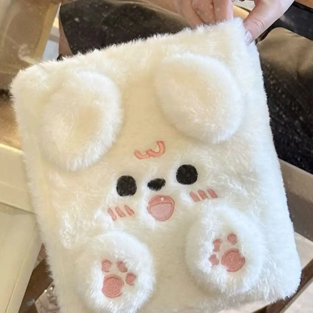 Ours moelleux en peluche, porte-carte photo, chiot en peluche, dessin animé chien, classeur de carte photo A6, 6 trous, carte en peluche, carte de rangement d'album